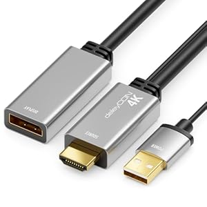 deleyCON MK5885 4K HDMI-DisplayPort Adapter