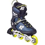 K2 Inline Skates FREEDOM M Für Herren Mit K2 Softboot, Blue - Yellow, 30E0341