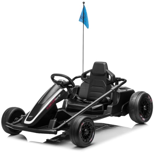 sopbost 36V Go Kart Electric Drift Kart, 2WD Kids Ride On...