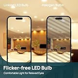 Linkind GU5.3 MR16 LED Bulbs, 12V AC/DC 5W(Equivalent to 50W) Bi-Pin Base Spotlight Bulb, 520LM, Warm White 2700K, 36°Beam Angle Track Light, Non-dimmable, Pack of 5 - Image 6