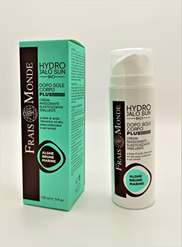 Crema Dopo Sole Corpo Hydro Jalo Sun Bio 150Ml, Rassodante, Elasticizzante, Snellente
