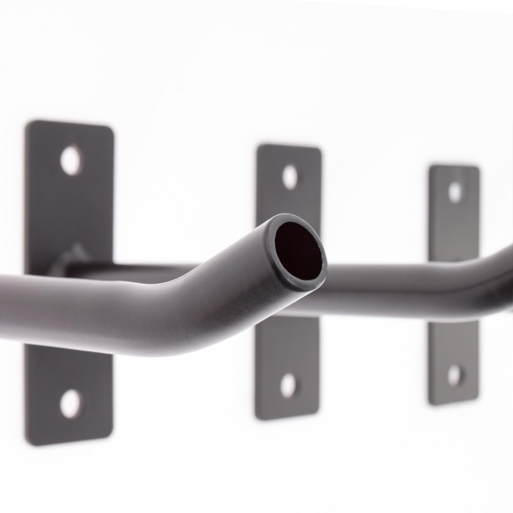 4x Felgenhalter Reifenhalterung Wandhalterung für Autoreifen & Felgen – stabile Wandhalter für Reifen und Felgen, Reifenaufbewahrung platzsparend, Wandhalter Set für Garage Keller Werkstatt (Schwarz)