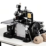 Overlock-Maschine mit einstellbarer Stichlänge und hoher Geschwindigkeit für professionelles Säumen und Nähen