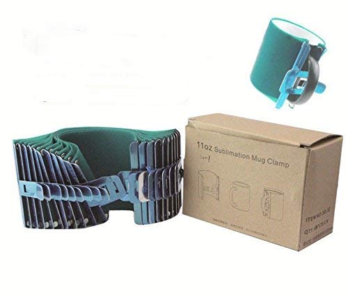 3D Sublimation 11Oz Mug Clamp Silicone Mug Wrap,11Oz Cup Clamp Fixture For Printing 11Oz Coffee Mugs 10 Pcs #TOP23