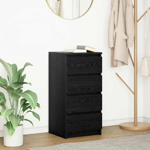 Cómoda con 4 cajones de madera de 37,5 cm de ancho para dormitorio 3
