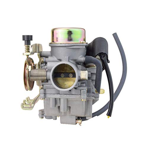 GOOFIT Carburador Moto 30mm PD30J con Electrónico de Acelerador reemplazo para Linhai 250 260 GOOFIT Carburador Moto 30mm PD30J con Electrónico de Acelerador reemplazo para Linhai 250 260