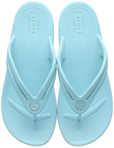Sandália Crocband Flip, Crocs, Adulto Unissex, Ice Blue, 35