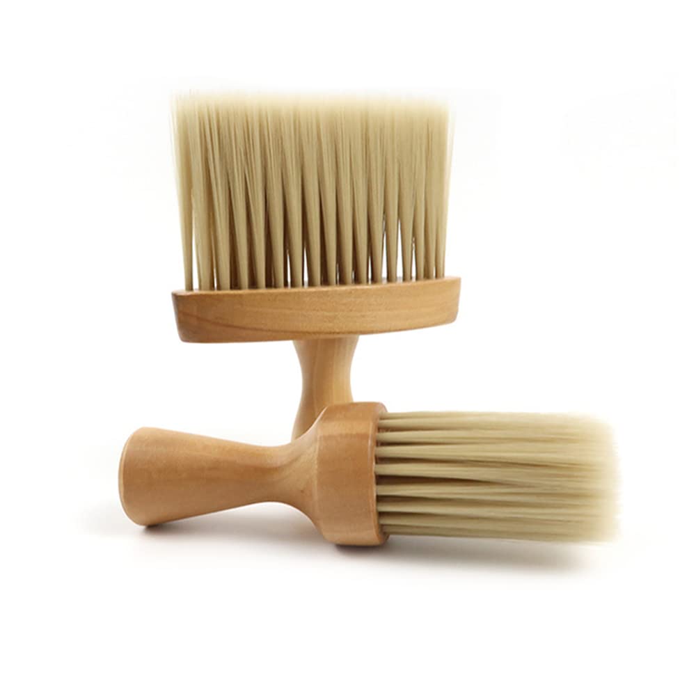 Barber Neck Dust Brush Kit, Professional Barber Neck Duster Soft Cleaning Spazzola per Barbiere Parrucchiere Strumento di Pulizia per Parrucchieri