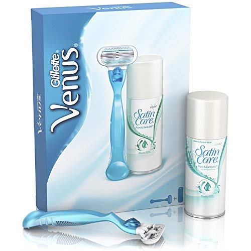 GilletteVenus Giftset (Razor + Satin Care Gel 75ml)
