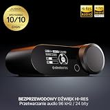 SteelSeries Arctis Nova Pro Omni – Bezprzewodowy dźwięk Hi‑Res, 96kHz/24bit, ANC, mikrofon ClearCast Pro, redukcja szumów AI, aplikacja mobilna, Mix 2,4GHz + BT, OmniPlay PC+PlayStation+Xbox – Grafit