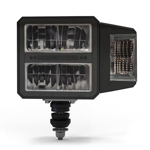 Luz de Trabajo LED ECCO 6 pulgadas Cuadrada 48W Blanco miniatura 2