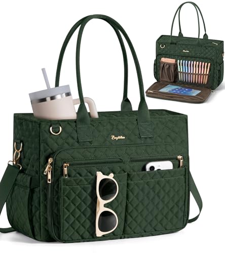 Teacher Tote Bag with Insulated Pocket