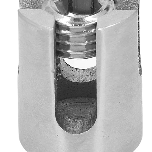 Braçadeira de cabo de 10 peças, grampos de cabo de aço inoxidável 316 grampos de corda de fio para m