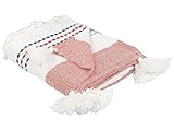 Photo Gallery beliani coperta rettangolare 130 x 150 cm poliestere pet multicolore Photo Gallery beliani coperta rettangolare 130 x 150 cm poliestere pet multicolore