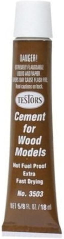 Fast Drying Wood Cement by Testors