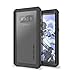 Ghostek Nautical Waterproof Galaxy Note 8 Case with Screen Protector - Slim Heavy Duty Protection (Black)