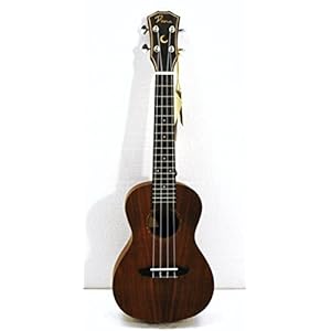 Concert 24″ Ukulele, Koa Wood. Aquia Strings