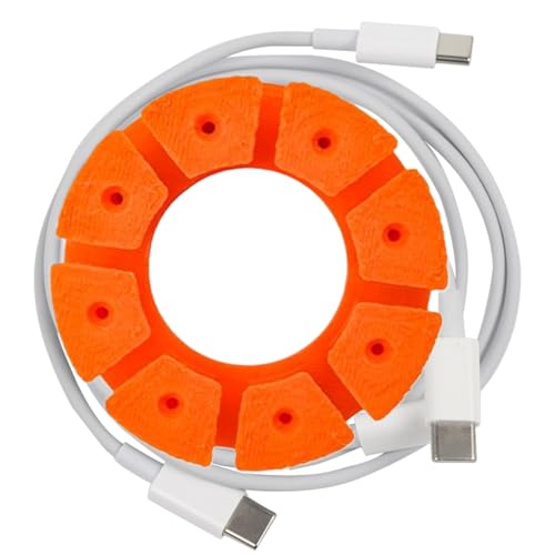 Enrouleur de Câbles - Organisateur De Câbles De Charge | Accessoire D'Organisation De Fils À Enroulement Multicouche Pour Maison Cuisine Bureau Table De Chevet