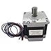 Worm Gear Nema23 Stepper Motor L56mm Gearbox Ratio 20:1 3A Speed Reducer for CNC DIY Router