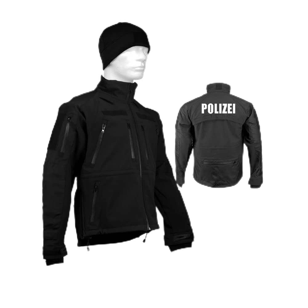 Copytec 30351 - Set completo di abbigliamento da lavoro, in softshell Nero XXXL