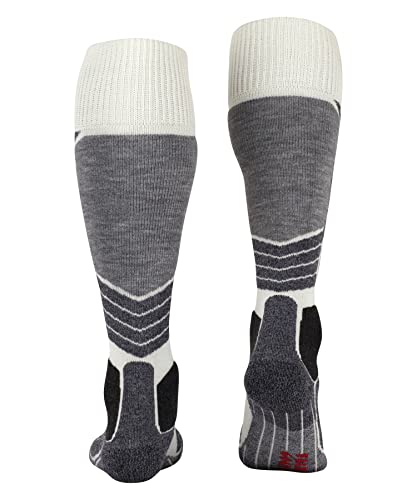 FALKE Women's SK1 Comfort Ski Socks, Thick, Quick Dry, Merino Wool Silk, 1 Pair2