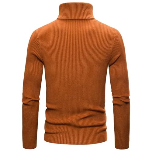 Men's Pullover Sweaters Long Sleeve Slim Fit Casual Stripes Knitted Sweater2