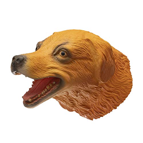 Yolococa Hand Puppet Toys Realistic Latex Animal Shark Instagram Children Toys (Labrador Dog) - //coolthings.us