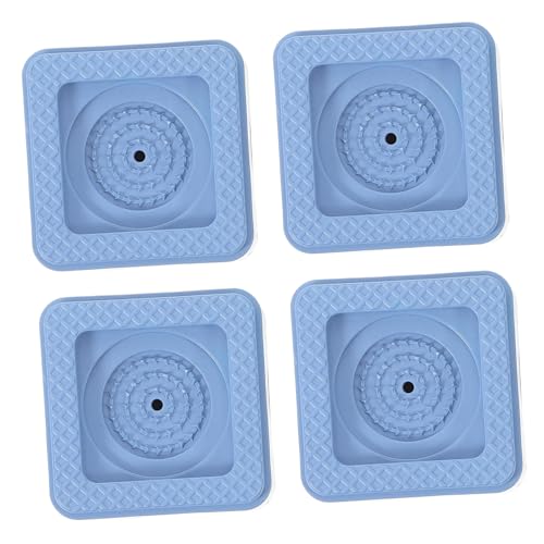 STOBAZA Washer Stabilizer Pads Set Pcs Vibration Wash Mat for Appliances Noise Reduction Pad