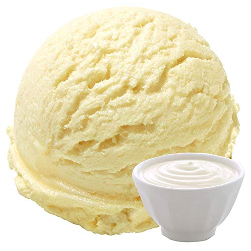 1 Kg Joghurt Geschmack Eispulver VEGAN - OHNE ZUCKER - LAKTOSEFREI - GLUTENFREI - FETTARM, auch für Diabetiker Milcheis Softeispulver Speiseeispulver Gino Gelati