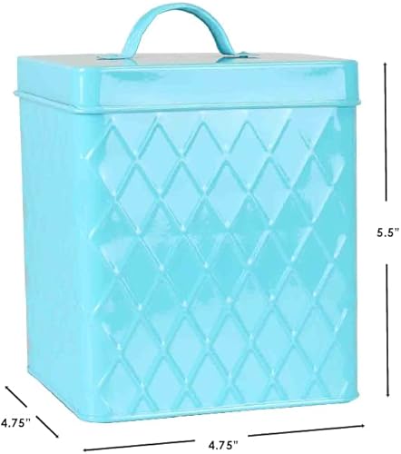 Miniatura 7 de Home Basics - Caja de almacenamiento de alimentos para cocina, Turquoise