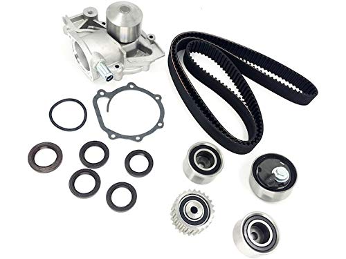 Timing Belt Kit and Water Pump - Compatible with 1990-1997 Subaru Legacy 2.2L (Engine Code EJ22E)