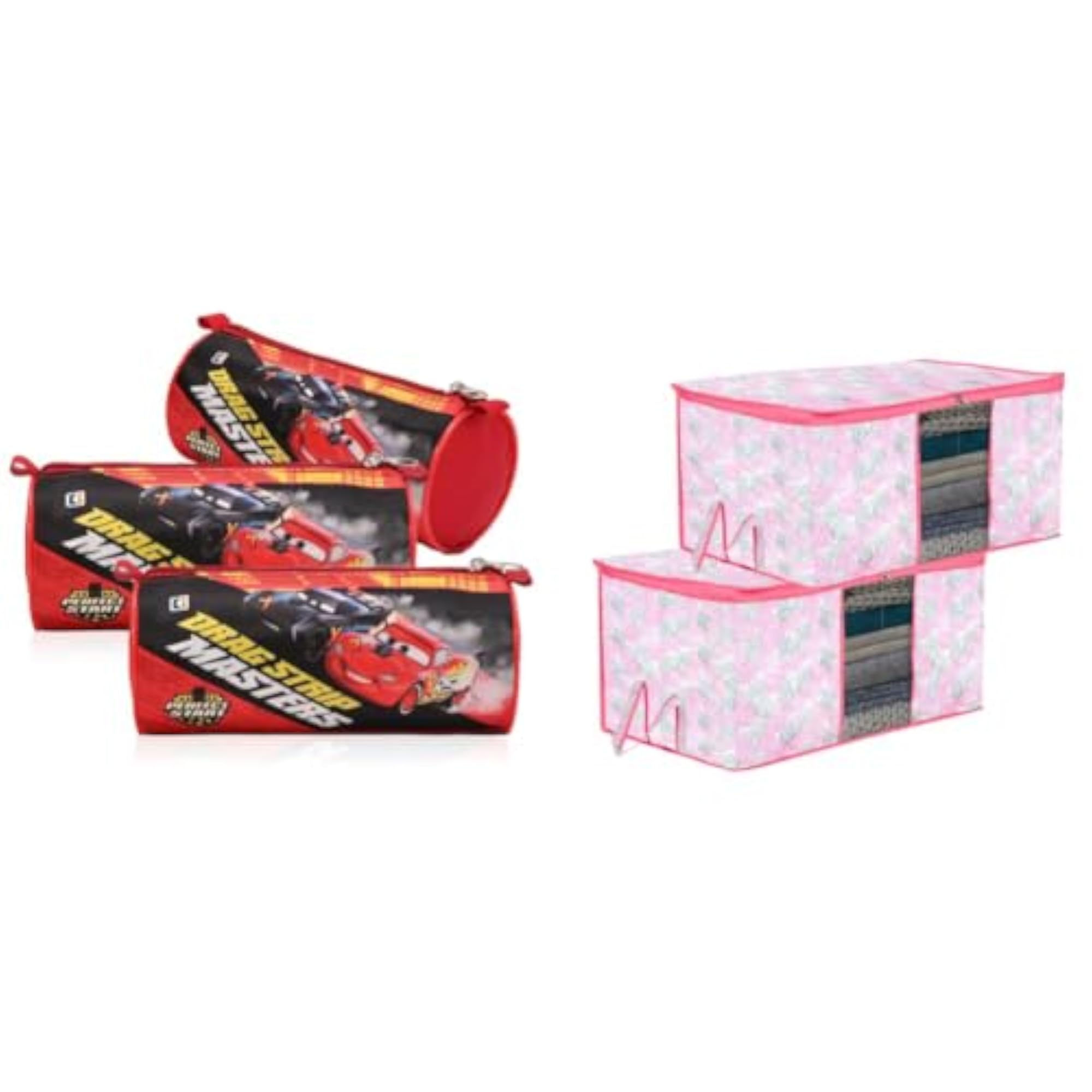Round Pencil Pouch, Underbed Storage Bag