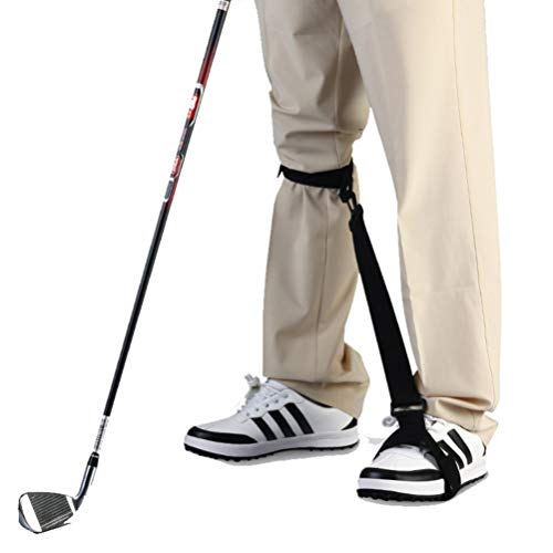 CLISPEED Treinador de Perna de Golfe O Treinamento de Swing de Golfe Auxilia O Cinto de CorreÃ§Ã£o d