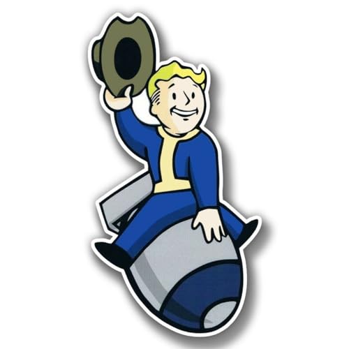 Vinyl Sticker Rodeo Vault Boy Fall Game Premium...