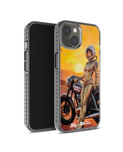 Image of DailyObjects The Future is Classic Stride 2.0 Magnetic Case Cover Compatible with iPhone 15 | Wireless Charging Slim Back Cover | 2 Layer Edge Protection & Shockproof