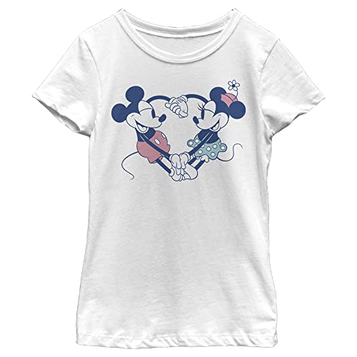 T-shirt Disney fille blanc en taille M vêtement été enfant