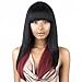 ISIS BROWN SUGAR Human Blended Full Wig - BS103 (#F1B/30 - Off Black/Medium Brown)