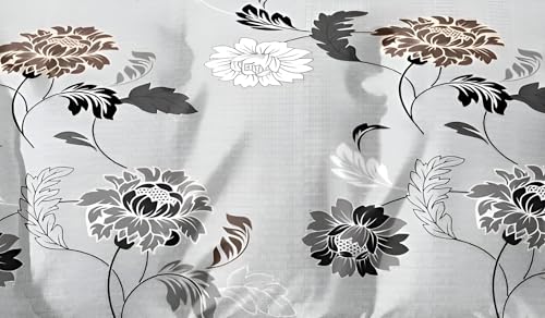 Image of 200 TC Cotton Bedsheet Set with 2 Pillow Covers | King Size Soft Breathable Wrinkle Free - Floral Printed Double Bedsheets | Bed Size 78x78x10 Inches | Pillow Covers Fit Up to 10 Inch