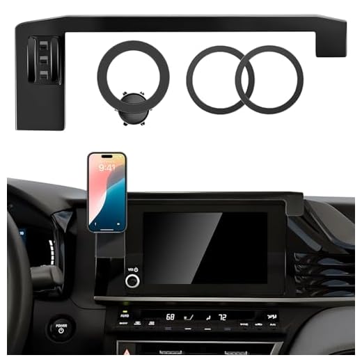 Soeke Magnetic Car Phone Holder for Toyota Camry LE/SE 2026 2025 [Fits 8-inch Screen Only] Cell Phone Mount Compatible with MagSafe