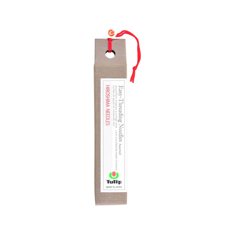 Tulip Self-Threading Needle, Assorted Eye, 1 Piece, Silver