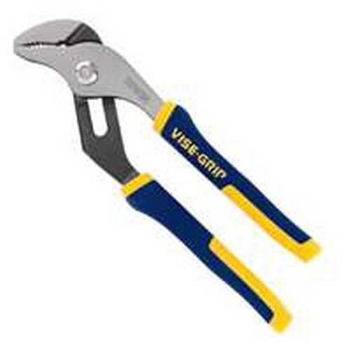 Irwin Vise-Grip 6 in. Steel Curved Jaw Tongue and Groove Joint Pliers Blue/Yellow 1 pk