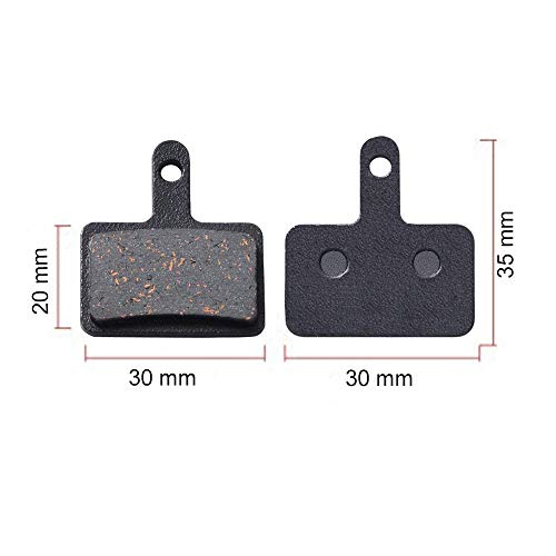 Bike Brake Pads, Best Tek Disc Brake Pads For Shimano M315 M355 M515 M525 C501 C601 M375 M395 M415 M416 M446 M465 M475 M485 M486 And Replacement Other Same Desgin Bicycle Disc Brake Pads (2 Pairs) #TOP4