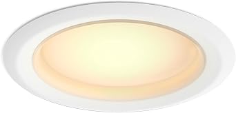 Philips Hue Smart Retrofit Recessed 5/6 Inch LED Downlight 4 Pack - White Ambiance Warm-to-Cool White Light - 1100LM Indoor -Control with Hue App - Works with Alexa, Google Assistant and Apple Homekit