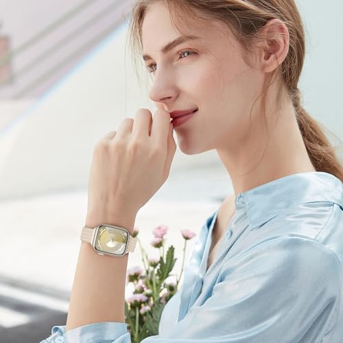 Image of Slim Braided Bands for Apple Watch Band 40mm 41mm 42mm 38mm 46mm 44mm 45mm 49mm Women,Stretchy Solo Loop Nylon Elastic Thin Narrow Skinny Strap for iWatch Ultra 3 SE 3 Series 11 10 9 8 7 6 5 4 3 2 1
