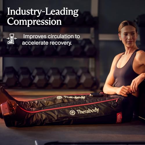 Image of Therabody JetBoots PRO Plus - Wireless Compression Boots with Vibration & Light Therapy - Muscle Recovery, Pneumatic Leg Compression Sleeve to Recover Faster, Relieve Muscle & Joint Pain (Regular)