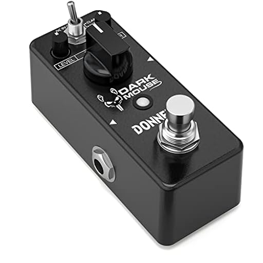 Donner Distortion Pedal de Efectos, Dark Mouse Pedal de Efectos Guitarra, 2 Modos de Trabajo True Bypass | Ya disponible en tu tienda friki favorita! En mundofriki.es!