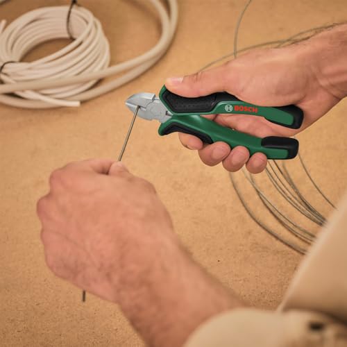 Bosch Diagonal-Seitenschneider 160 mm (präzise und standfeste induktionsgehärtete Schneiden; vernickelte Oberfläche für erhöhte… – Ansicht 2
