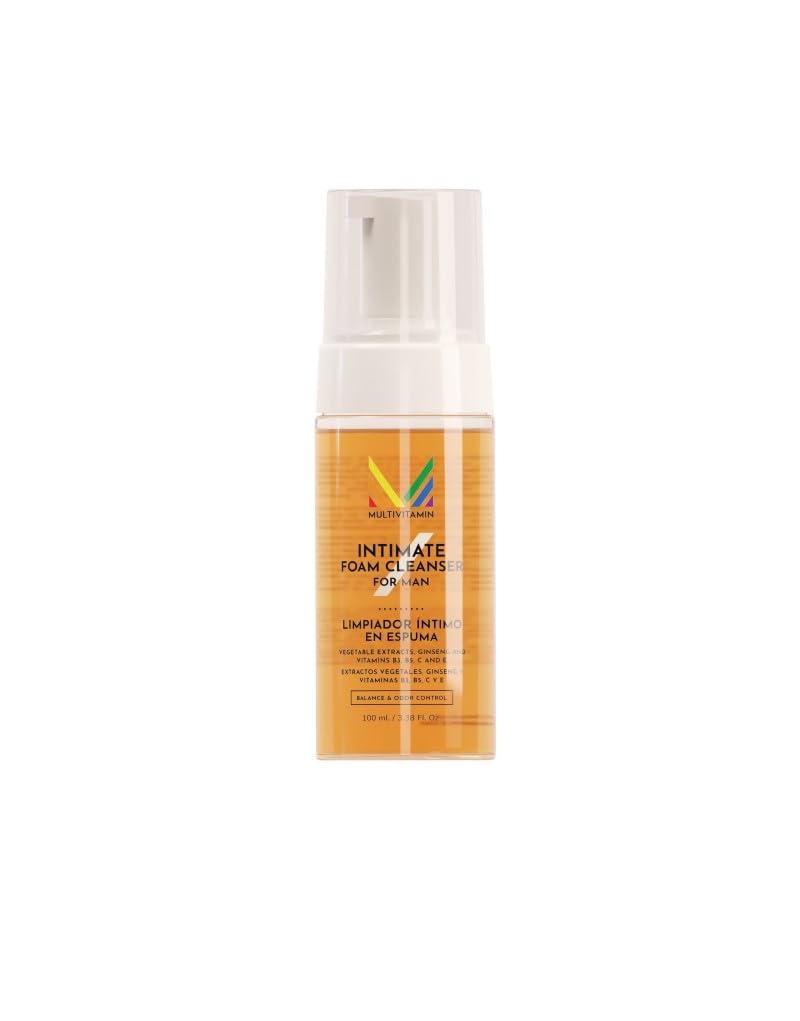 Mousse nettoyante génitale sans rinçage appliquée à sec qui laisse un parfum agréable. 100 ml.