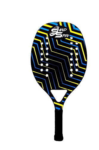 Raquete de Beach Tennis Sand Spin Aloha Blue + Capa