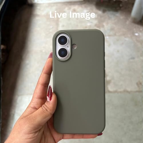 Image of Liquid Silicone Shockproof Case Back Cover for iPhone 15 Pro